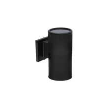 Avista Lighting Inc A0903R-BK - Avista Cylinder Outdoor Wall Sconce Black -Round 9"