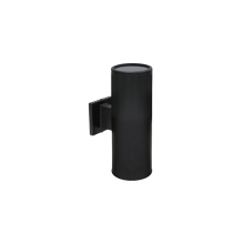 Avista Lighting Inc A1103R-BK - Avista Cylinder Outdoor Wall Sconce Black -Round 14"