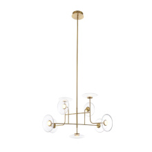 Avista Lighting Inc A1899GD - Avista Helix Chandelier 9-Light Gold -LED