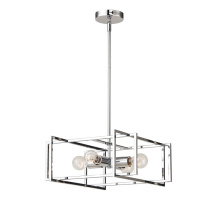 Avista Lighting Inc A4715CH - Avista Korson 16" 4-Light Chrome Pendent