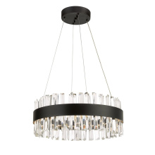 Avista Lighting Inc A7820BK - Avista Geo Chandelier 20" Black-LED