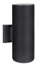 Lit Up Lighting LIT37486BK - Aluminium die casting E26 Outdoor Wall Lighting 2*60W Black
