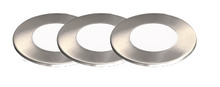 Stanpro (Standard Products Inc.) 67179 - UNDERCABINET KIT OF 3 LOW VOLTAGE PUCKS 2.2 W 12 V 4000K BRUSHED NICKE L 150 LM