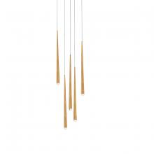 Modern Forms Canada PD-41705R-AB - Cascade Multilight Pendant Light