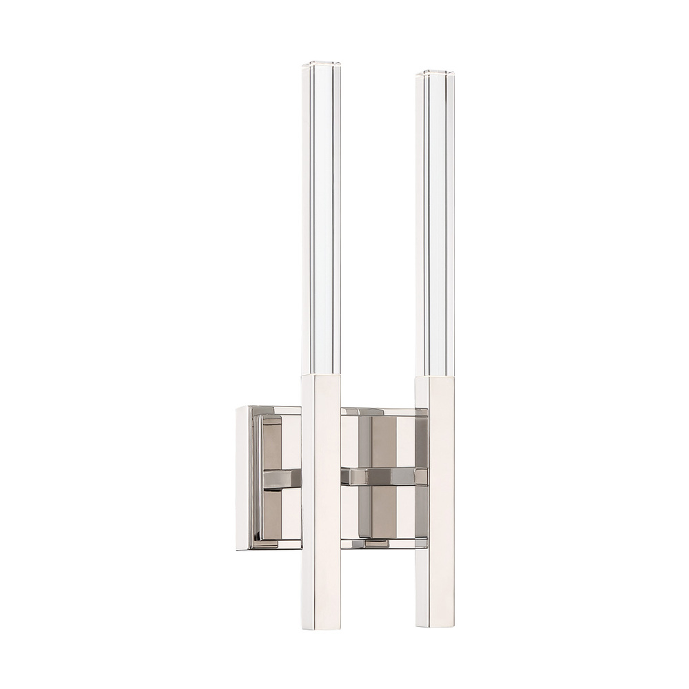 Benicio 4 Light Vanity in Polished Nickel