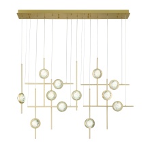 Eurofase 47256-019 - Barletta 53" LED Chandelier In Gold