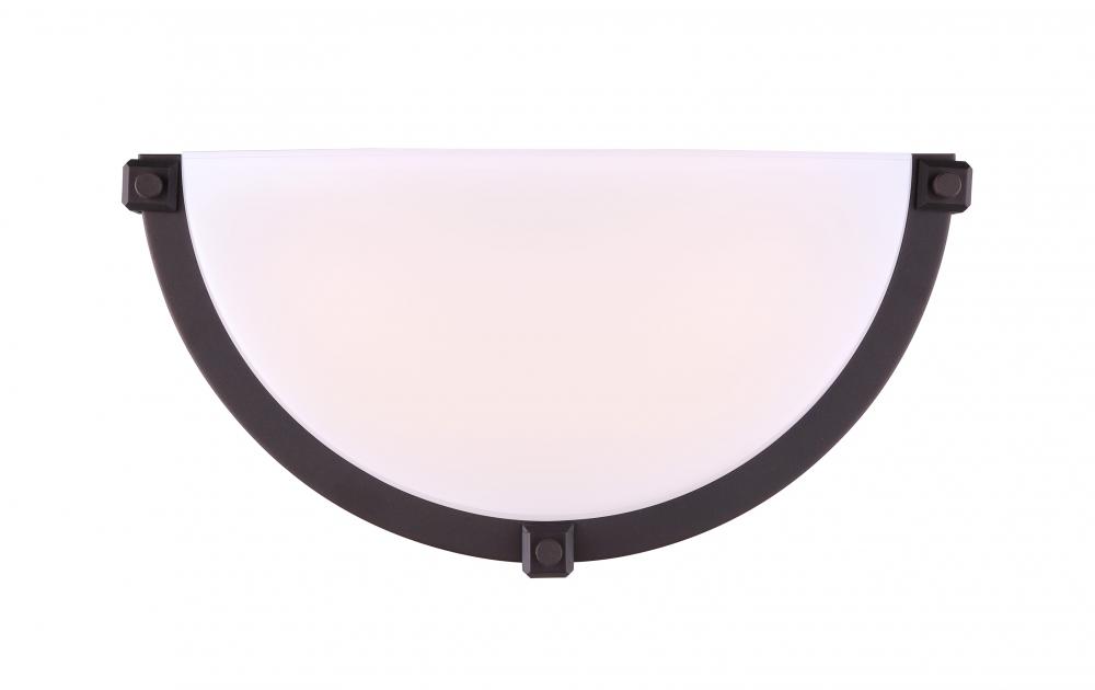 COTTER, LWL147A13ORB -G-, 13 IN Wall Sconce, Acrylic, 11.5W LED (Integrated), Dimmable