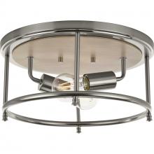 Progress P350151-009 - P350151-009 2-60W MED FLUSH MOUNT