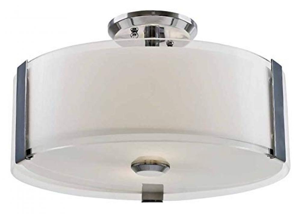 Zurich Small 3 Light Semi-Flush Mount