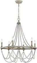 Visual Comfort & Co. Studio Collection F3132/6FWO/DWW - Beverly Medium Chandelier