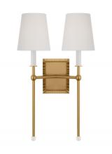 Visual Comfort & Co. Studio Collection AW1202BBS - Baxley Double Sconce