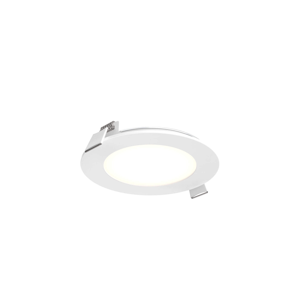 Multi CCT Slim Round Recessed Panel Light - universal 120V-347V, 0-10V dimming