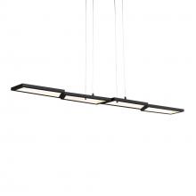 Dals PDL44-3K-BK - 44 Inch Geometric Linear LED Pendant Light