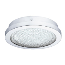 Eglo Canada 202509A - LED Ceiling Light w/ Chrome Finish & Clear Glass Shade w/ Clear Glass Crystal Stones