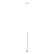 Eglo Canada 204895A - 1 LT Pendant w/ White Finish & White Cylinder Shade