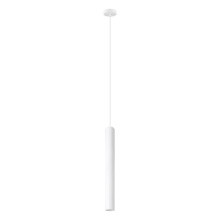 Eglo Canada 204897A - 1 LT Pendant w/ White Finish & White Cylinder Shade