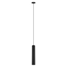 Eglo Canada 62558A - 1 LT Cylinder Pendant w/ Matte Black Finish