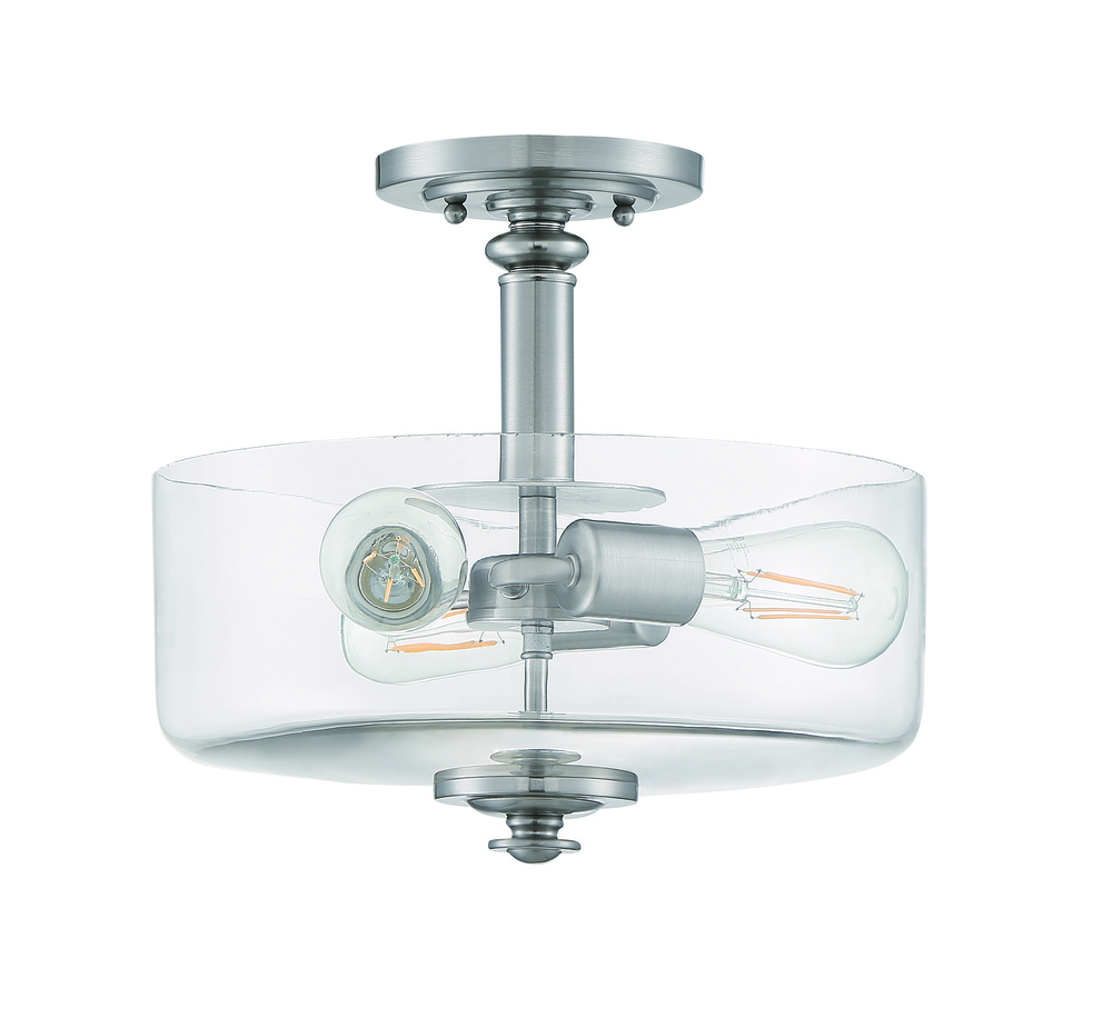3 Light Convertible Semiflush