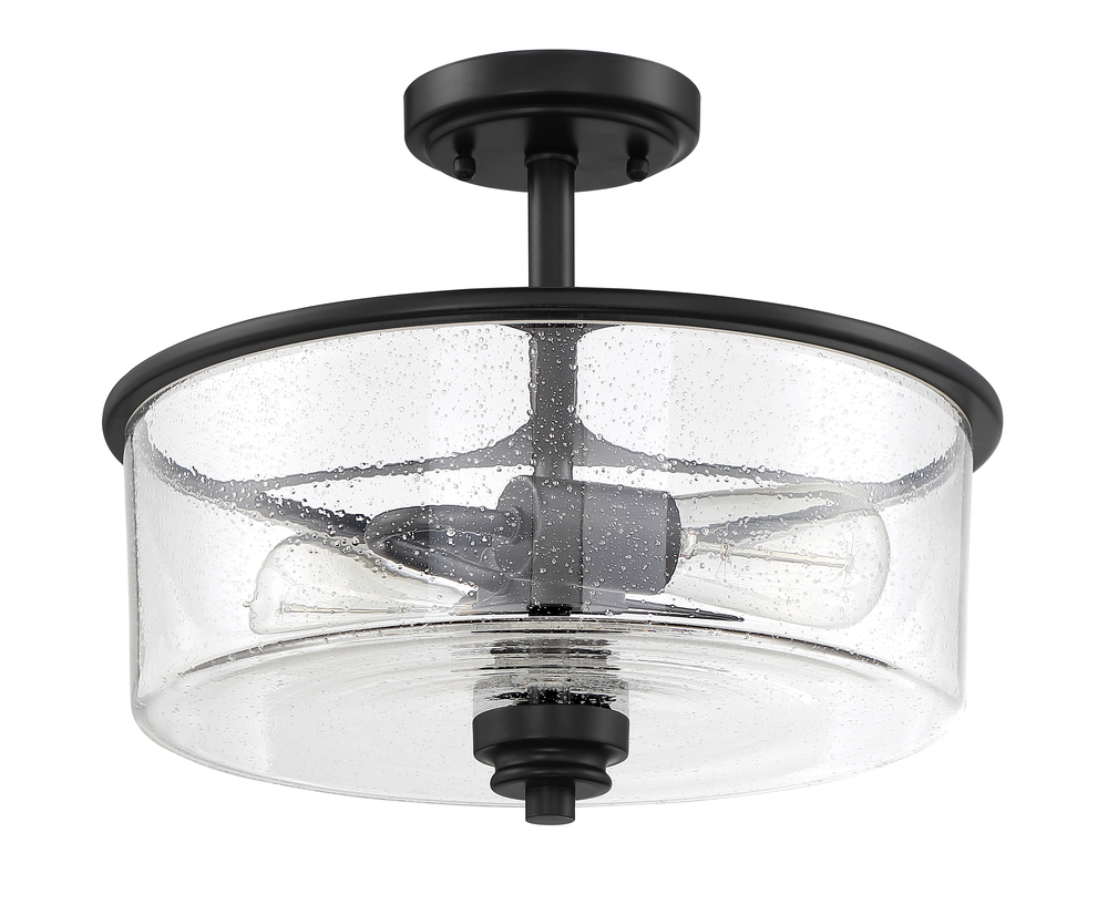 2 Light Convertible Semiflush