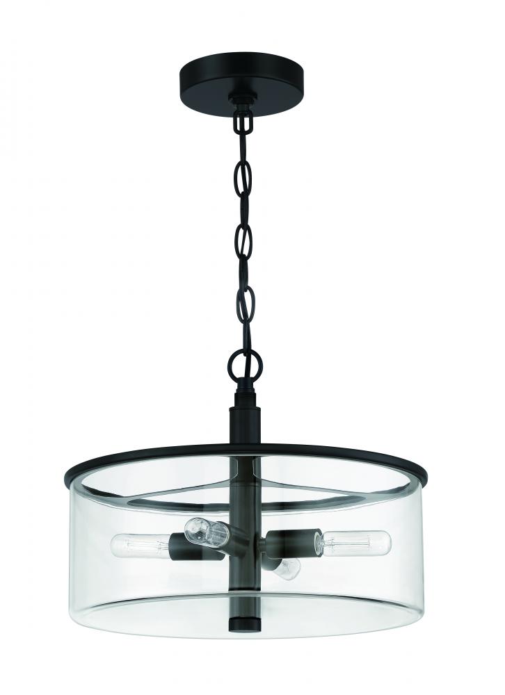 4 Light Convertible Semiflush