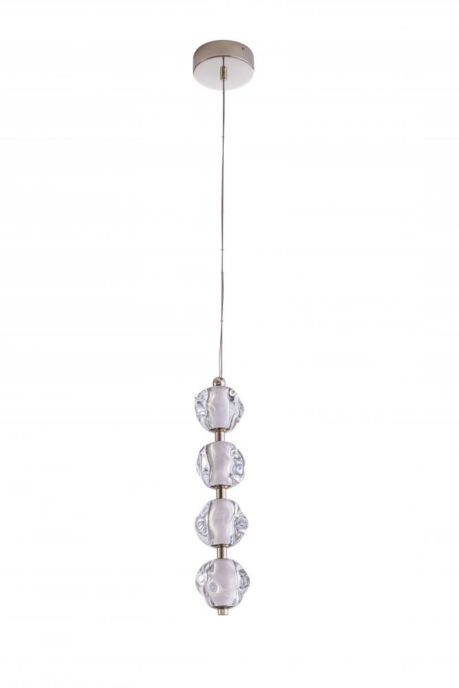 4 Light LED Adjustable Height Pendant