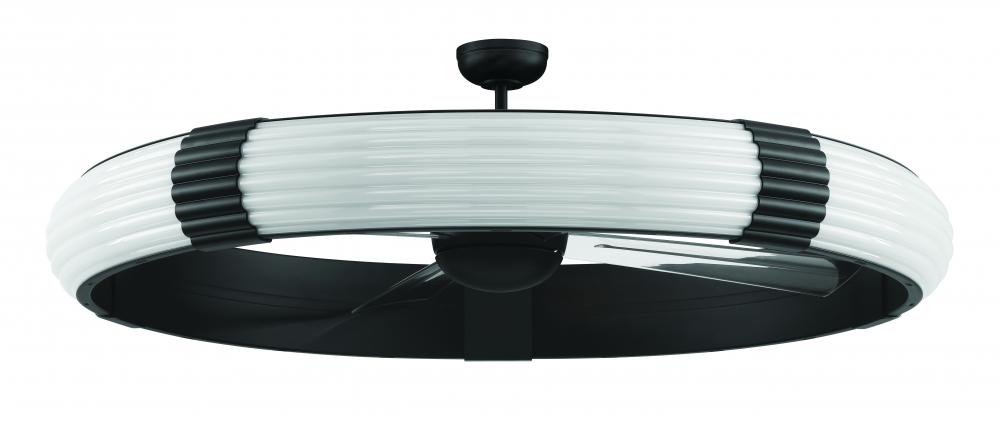 57" Overall, 48" Ceiling Fan w/Wi-Fi, & 3CCT LED Light Kit