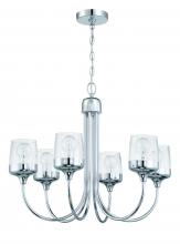 Craftmade 58126-CH - 6 Light Chandelier
