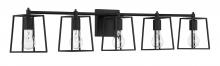 Craftmade 12141FB5 - 5 Light Vanity