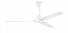 Craftmade UT56WW3MR - 56" Ceiling Fan w/Metal Rolled Edge Blades