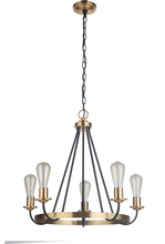 Craftmade 50325-FBSB - 5 Light Chandelier
