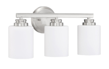 Craftmade 50503-BNK-WG - 3 Light Vanity