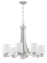 Craftmade 50528-BNK-WG - 8 Light Chandelier