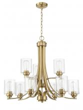 Craftmade 50529-SB - 9 Light Chandelier