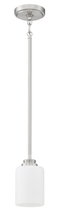 Craftmade 50591-BNK-WG - 1 Light Mini Pendant