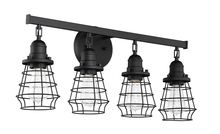 Craftmade 50604-FB - 4 Light Vanity