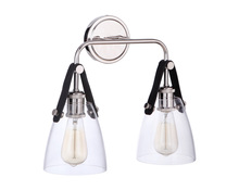 Craftmade 51362-PLN - 2 Light Wall Sconce