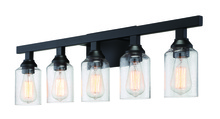 Craftmade 53105-FB - 5 Light Vanity