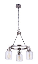 Craftmade 53623-BNK - 3 Light Chandelier