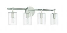 Craftmade 55604-SN - 4 Light Vanity