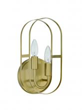 Craftmade 12806SB2 - 2 Light Wall Sconce
