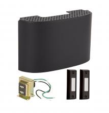 Craftmade CK2001-FB - Kit includes Chime, Transformer, 2 Black Buttons