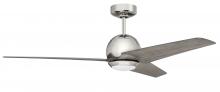 Craftmade NTE52PLN3 - 52" Ceiling Fan w/ 3 Blades, Wi-Fi & LED Light Kit, Damp