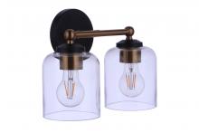 Craftmade 18712FBSB2 - 2 Light Vanity