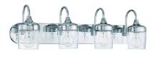 Craftmade 58104-CH - 4 Light Vanity