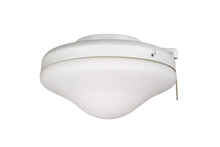 Craftmade ELK113-1W-W - Opal Frost Bowl Light Kit w/2x9w LED, Wet Rated