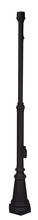 Craftmade Z8984-TB - 80" Post Lamp w/Photocell & Outlet
